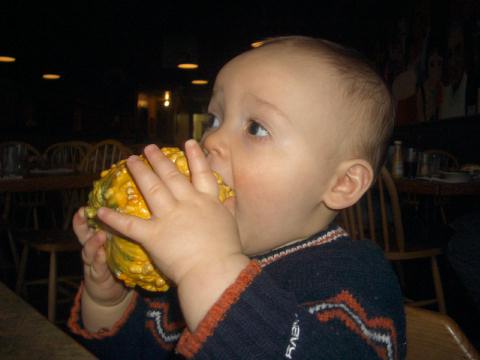 Daddy - can you fit this in your mouth?