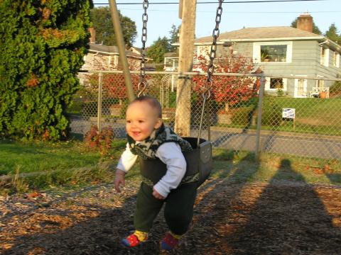 Sammy swings!