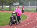 Mommy burns up the last 1/8 mi!