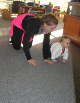 we like to race around together :)