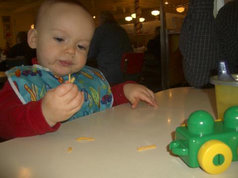 Hmmm...this cheese looks funny!