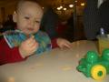 Hmmm...this cheese looks funny!