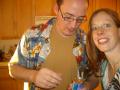 Dave even bought a Hawaiian shirt on the way home from work.