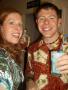 Yum! Alli with our friend Josh (Ang's husband).