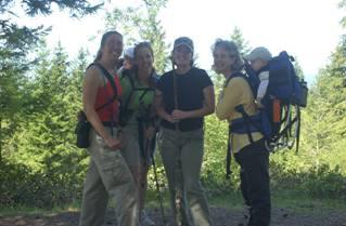 our hiker girl group