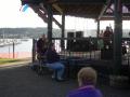 listening to some music at Viking Fest