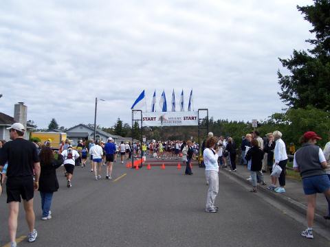 The start