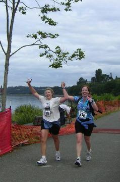 The finish
