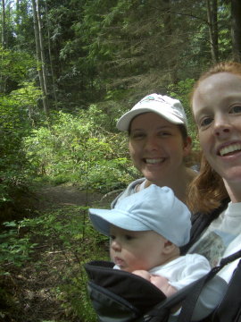 More hiking with Molly