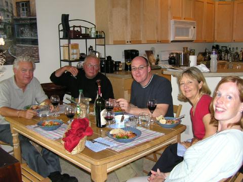Chris and Dave visit for the weekend