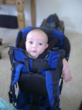 Checking out the big boy pack!