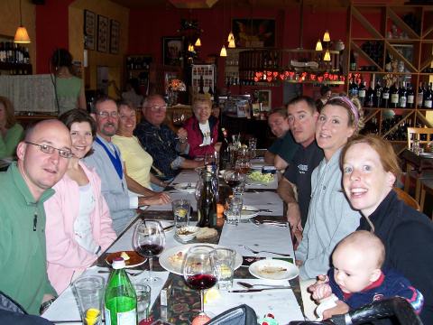 Great friends, family, great fun, great food - we are blessed!