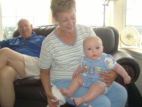 Visit with Pop Pop and Grammie Rohrer