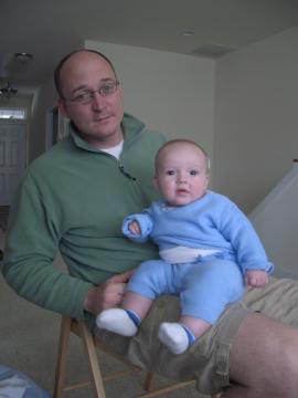 I love having Daddy time!