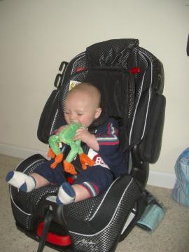 New big boy car seat!