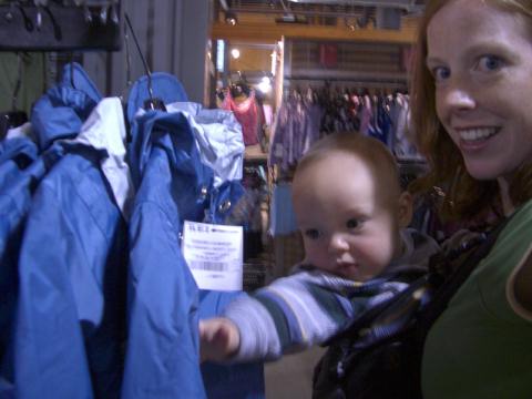 Mom, I like this rain jacket! (REI)