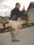 Some pre-mtn biking yoga moves...