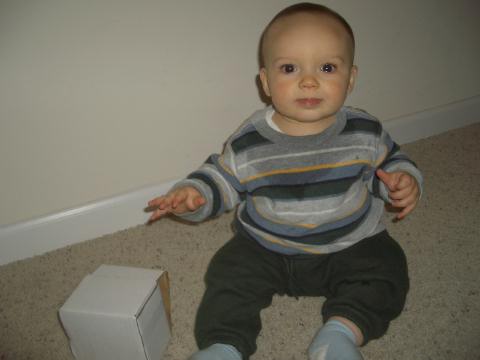 a box from aunt debby!