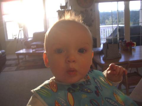 bedhead -  mom put product in it to keep the look!!!