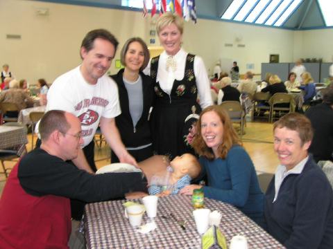 here we are!  sam loved the lutefisk!