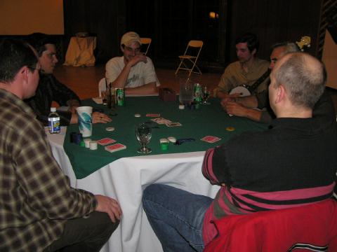 After dinner poker...