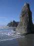 On our way to Lake Quinault Lodge - this is Ruby Beach.