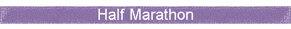 Half Marathon